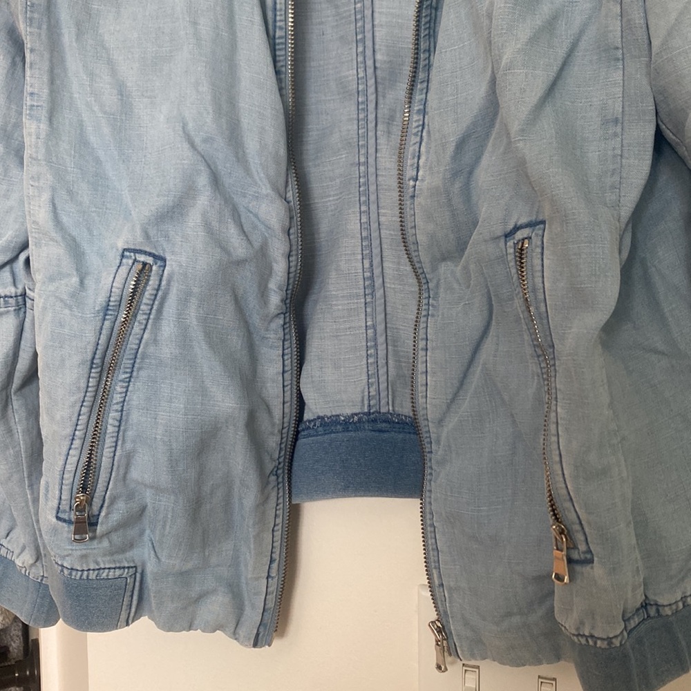 LOFT chambray jacket - Picture 3 of 3